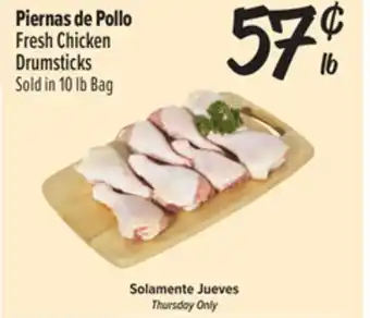 El Super Fresh Fresh Chicken Drumsticks offer