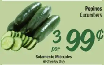 El Super Fresh Cucumbers offer