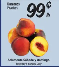 El Super Fresh Peaches offer