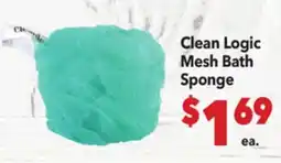 Vallarta Supermarkets Clean Logic Mesh Bath Sponge offer