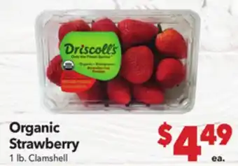 Vallarta Supermarkets Organic Strawberry offer