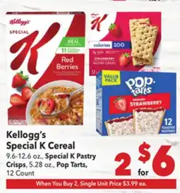 Vallarta Supermarkets Special K Cereal offer