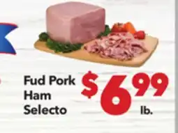 Vallarta Supermarkets Fud Pork Ham offer