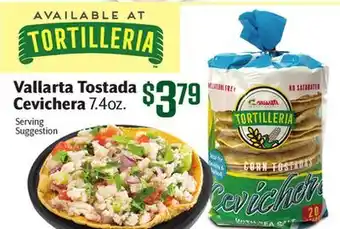 Vallarta Supermarkets Tostada Cevichera offer
