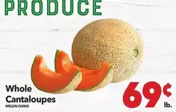 Vallarta Supermarkets Whole Cantaloupes / MILON CHINO offer
