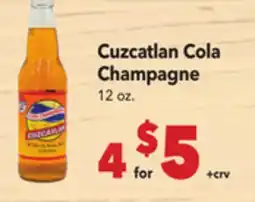 Vallarta Supermarkets Cuzcatlan Cola Champagne offer