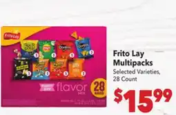 Vallarta Supermarkets Frito Lay Multipacks offer