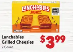 Vallarta Supermarkets Lunchables Grilled Cheesies offer
