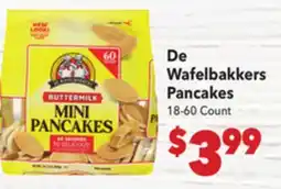 Vallarta Supermarkets De Wafelbakkers Pancakes offer