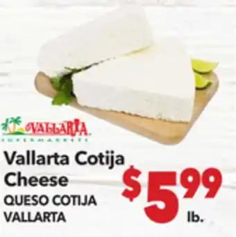 Vallarta Supermarkets Vallarta Cotija Cheese / QUESO COTIJA VALLARTA offer