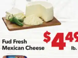 Vallarta Supermarkets Fud Fresh Mexican Cheese offer