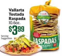 Vallarta Supermarkets Vallarta Tostada Raspada offer