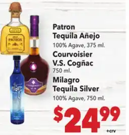 Vallarta Supermarkets Patron Tequila Añejo offer