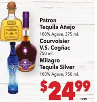 Vallarta Supermarkets Patron Tequila Añejo offer