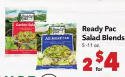 Vallarta Supermarkets Ready Pac Salad Blends offer