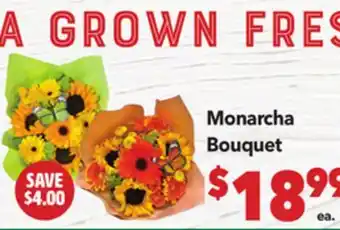 Vallarta Supermarkets Monarcha Bouquet offer