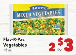 Vallarta Supermarkets Flav-R-Pac Vegetables offer