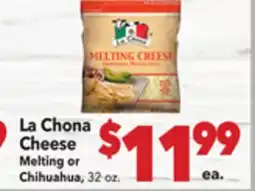 Vallarta Supermarkets La Chona Cheese offer