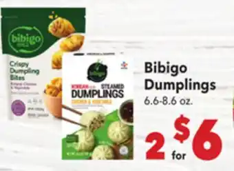 Vallarta Supermarkets Bibigo Dumplings offer