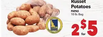 Vallarta Supermarkets Russet Potatoes offer