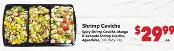 Vallarta Supermarkets Shrimp Ceviche offer