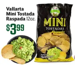 Vallarta Supermarkets Vallarta TERTILLERIA Mini Tostada offer