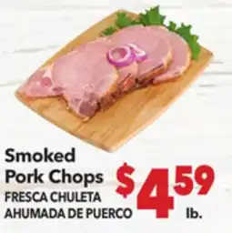 Vallarta Supermarkets Smoked Pork Chops / FRESCA CHULETA AHUMADA DE PUERCO offer