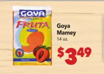 Vallarta Supermarkets Goya Mamey offer