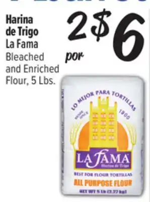 El Super Bleached and Enriched Flour offer