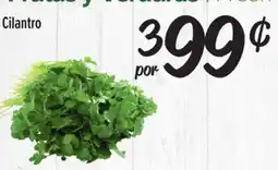 El Super Cilantro offer