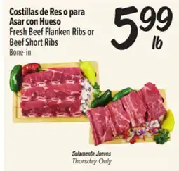 El Super Fresh Beef Flanken Ribs or Beef Short Ribs offer