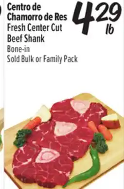 El Super Fresh Center Cut Beef Shank offer
