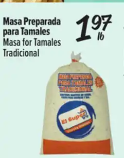 El Super Masa for Tamales Tradicional offer