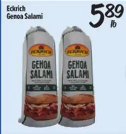 El Super Genoa Salami offer