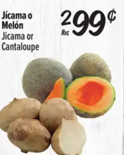 El Super Jicama or Cantaloupe offer