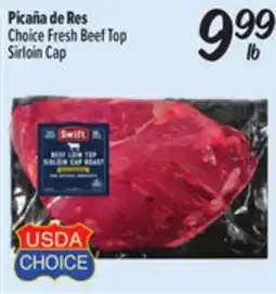 El Super Choice Fresh Beef Top Sirloin Cap offer
