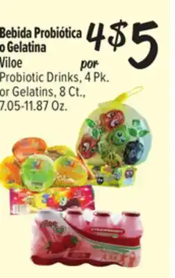 El Super Probiotic Drinks, 4 Pk. or Gelatins 8 Ct offer