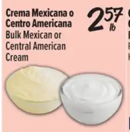 El Super Bulk Mexican or Central American Cream offer