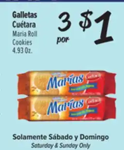 El Super Maria Roll Cookies offer