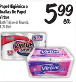 El Super Bath Tissue or Towels offer
