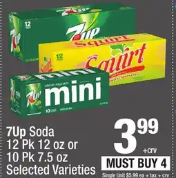 Super King Markets 7Up Soda offer