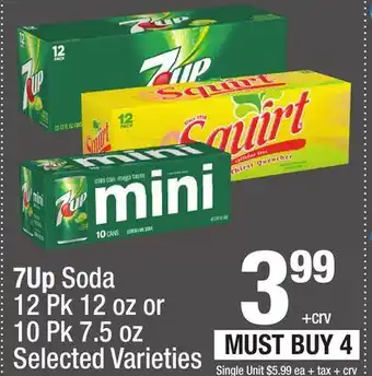 Super King Markets 7Up Soda offer