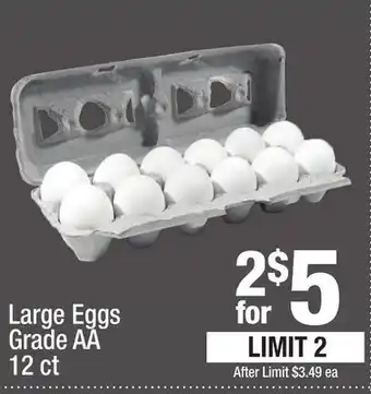 Super King Markets Large Eggs offer