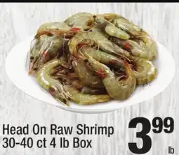 Super King Markets Head On Raw Shrimp offer