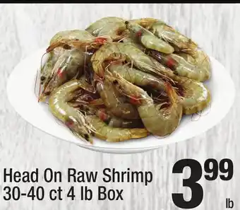 Super King Markets Head On Raw Shrimp offer
