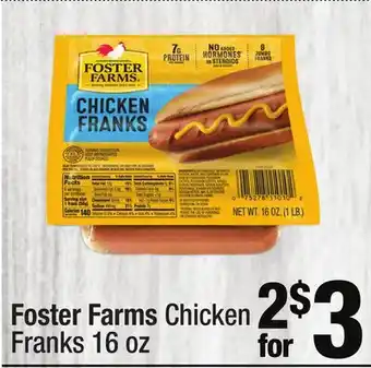 Super King Markets Foster Farms Chicken Franks offer