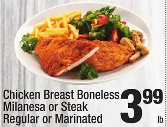 Super King Markets Chicken Breast Boneless Milanesa or Steak offer