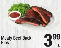 Super King Markets Meaty Beef Back Ribs offer