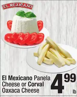 Super King Markets El Mexicano Panela Cheese or Corval Oaxaca Cheese offer
