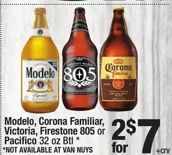 Super King Markets Modelo, Corona Familiar, Victoria, Firestone 805 or Pacifico offer